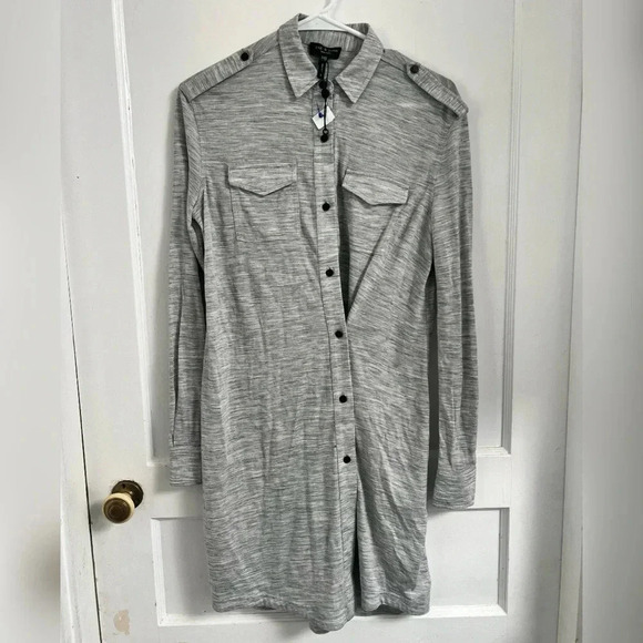 RAG & BONE
LEYTON SHIRT DRESS Grey New Size XXS $325 - Picture 1 of 7